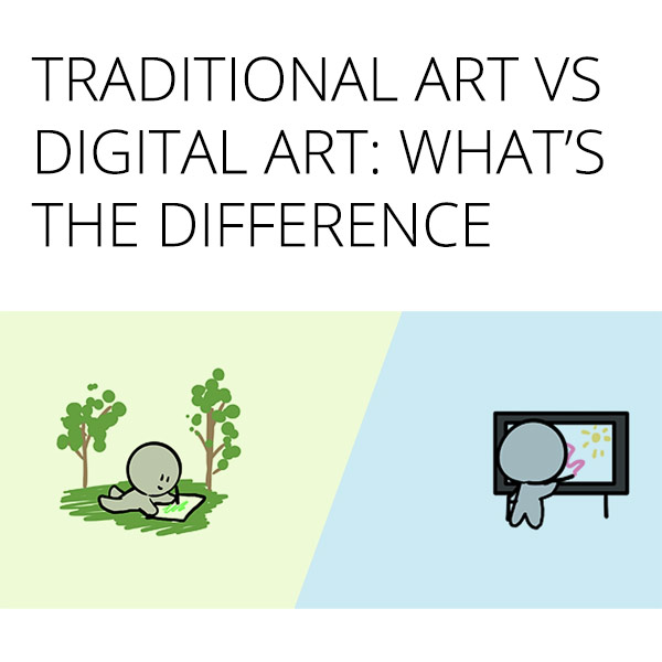 digital art vs traditional art difference