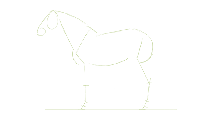 horse animations that move