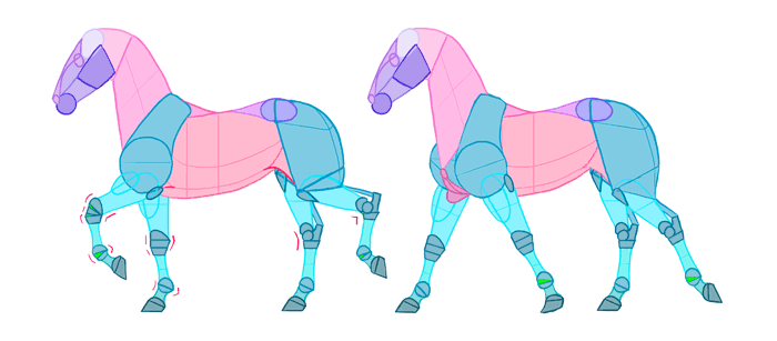 Horse Drawing Poses and References
