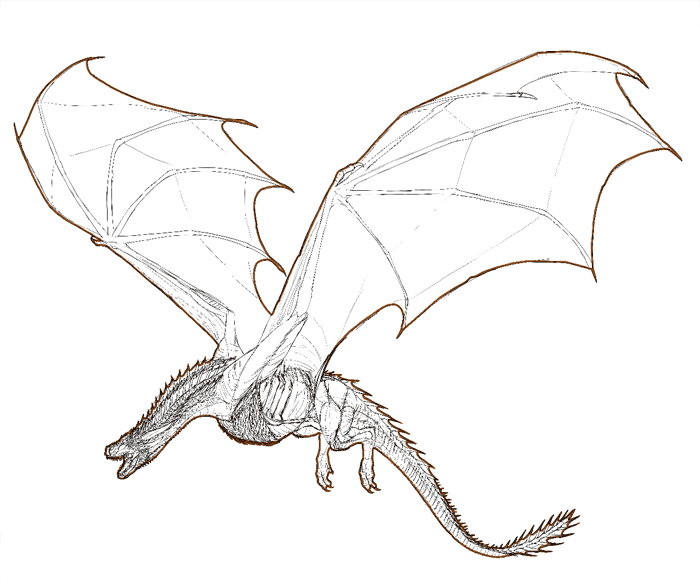 Sketchbook Original How To Draw And Paint Drogon Digitally