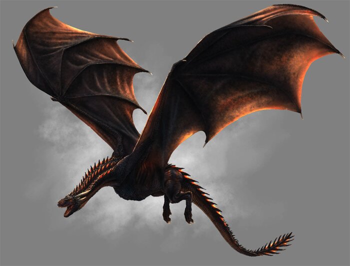 game of thrones dragon drawing