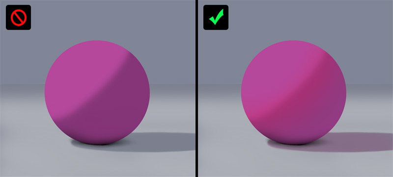 subsurface scattering effect