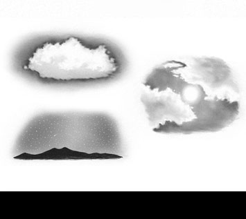 How to Draw Clouds and Sky
