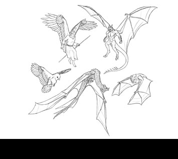 SketchBook Original: How to Draw Wings