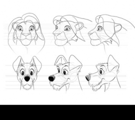 How to Draw Disney Animals