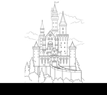 How to Draw a Castle