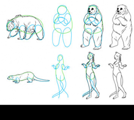 How to Draw Furries, aka Anthropomorphic Characters