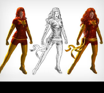 How to Use Adobe Fuse to Create a Superhero Reference