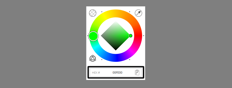 hex color in sketchbook pro