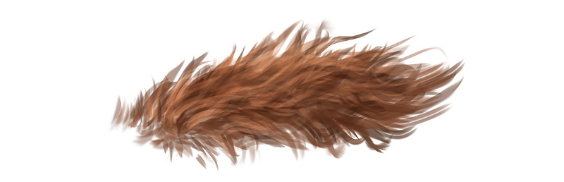 digital art fur brush