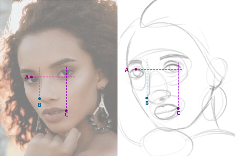 how to fix proportions in the face