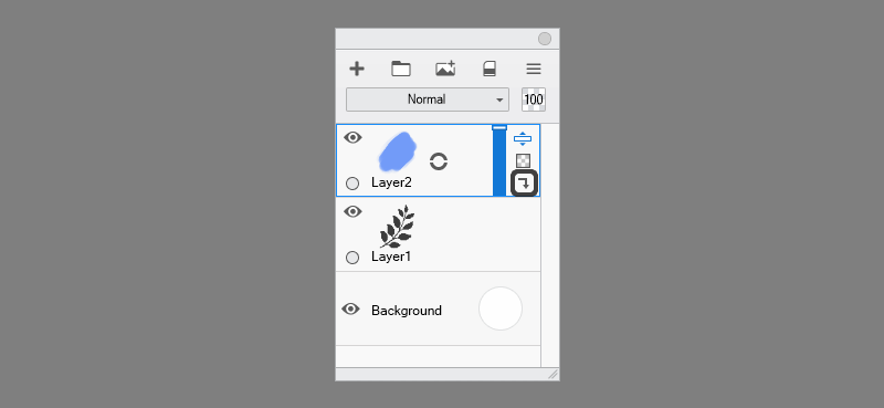 how to add clipping mask in sketchbook pro