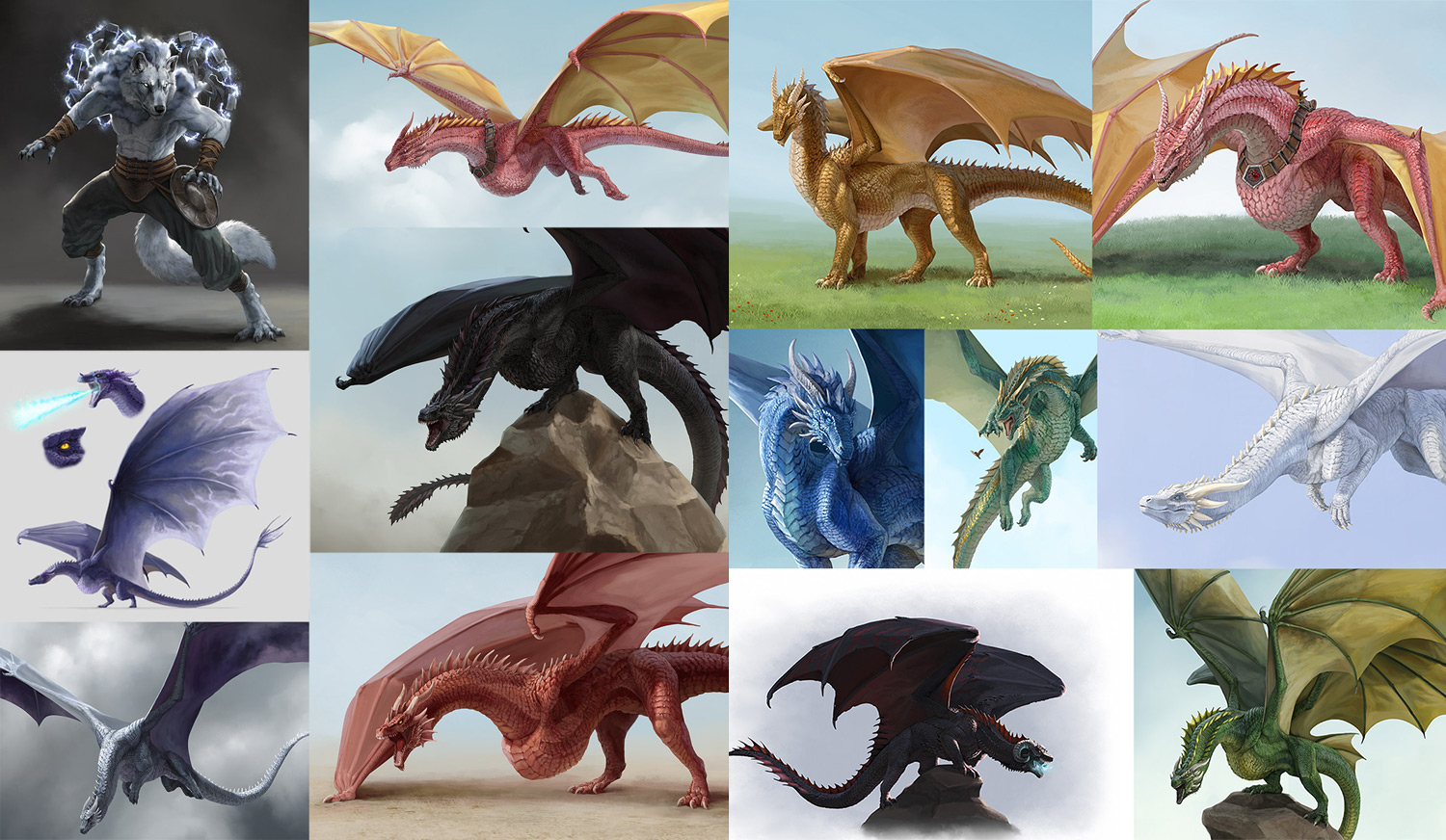 dragon commission examples
